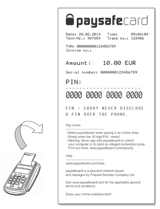Voucher Print-out